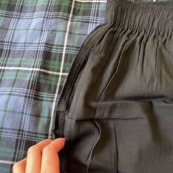 NWT Madewell Drawstring Wide-Leg Cover Up Pants True Black Women Size S - Picture 11 of 16